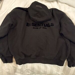Size L Essentials Fear Of God Hoodie